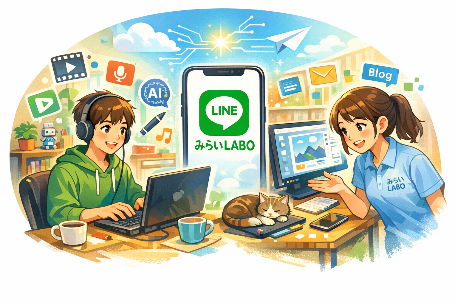 投稿についてもっと詳しく こんにちは！みらいＬＡＢＯの武藤です！