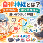 自律神経とは？交感神経と副交感神経の違いをやさしく解説😊